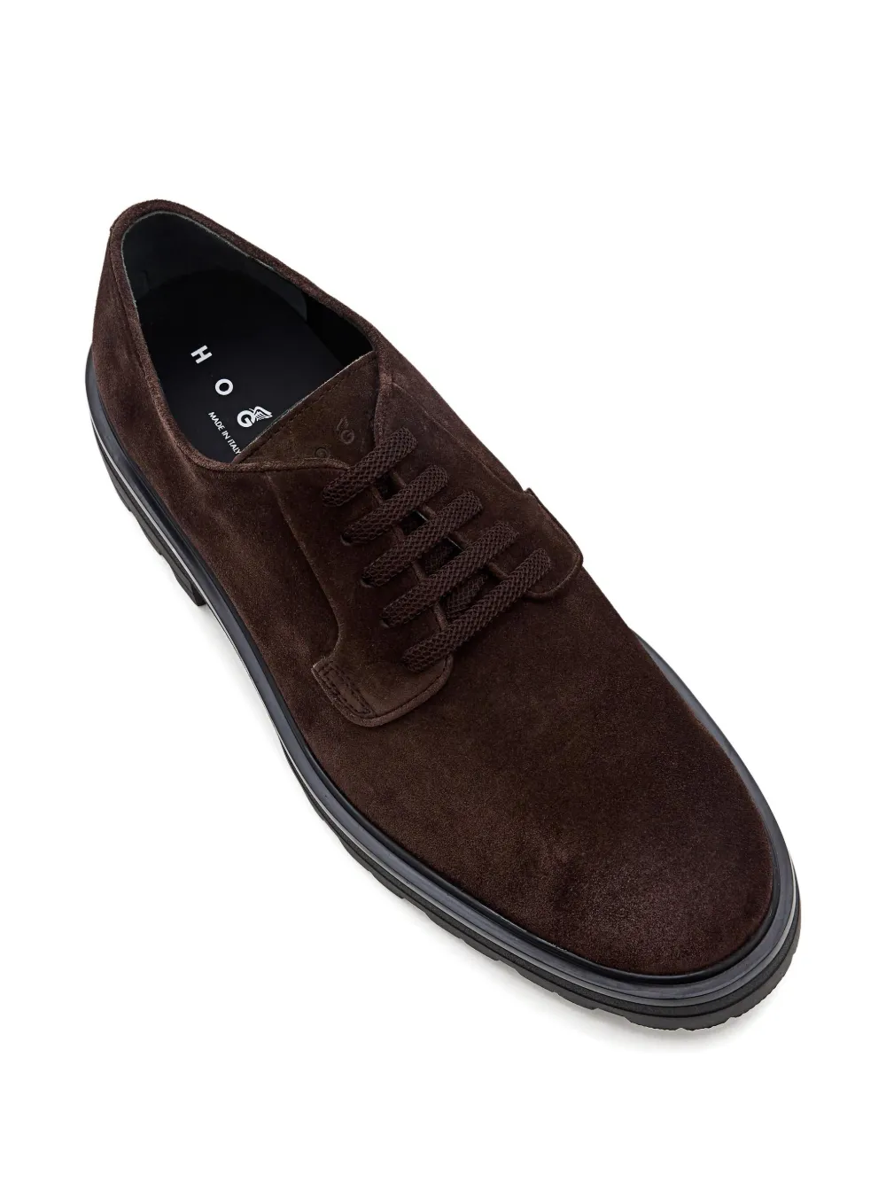 Hogan suede Derby shoes Bruin