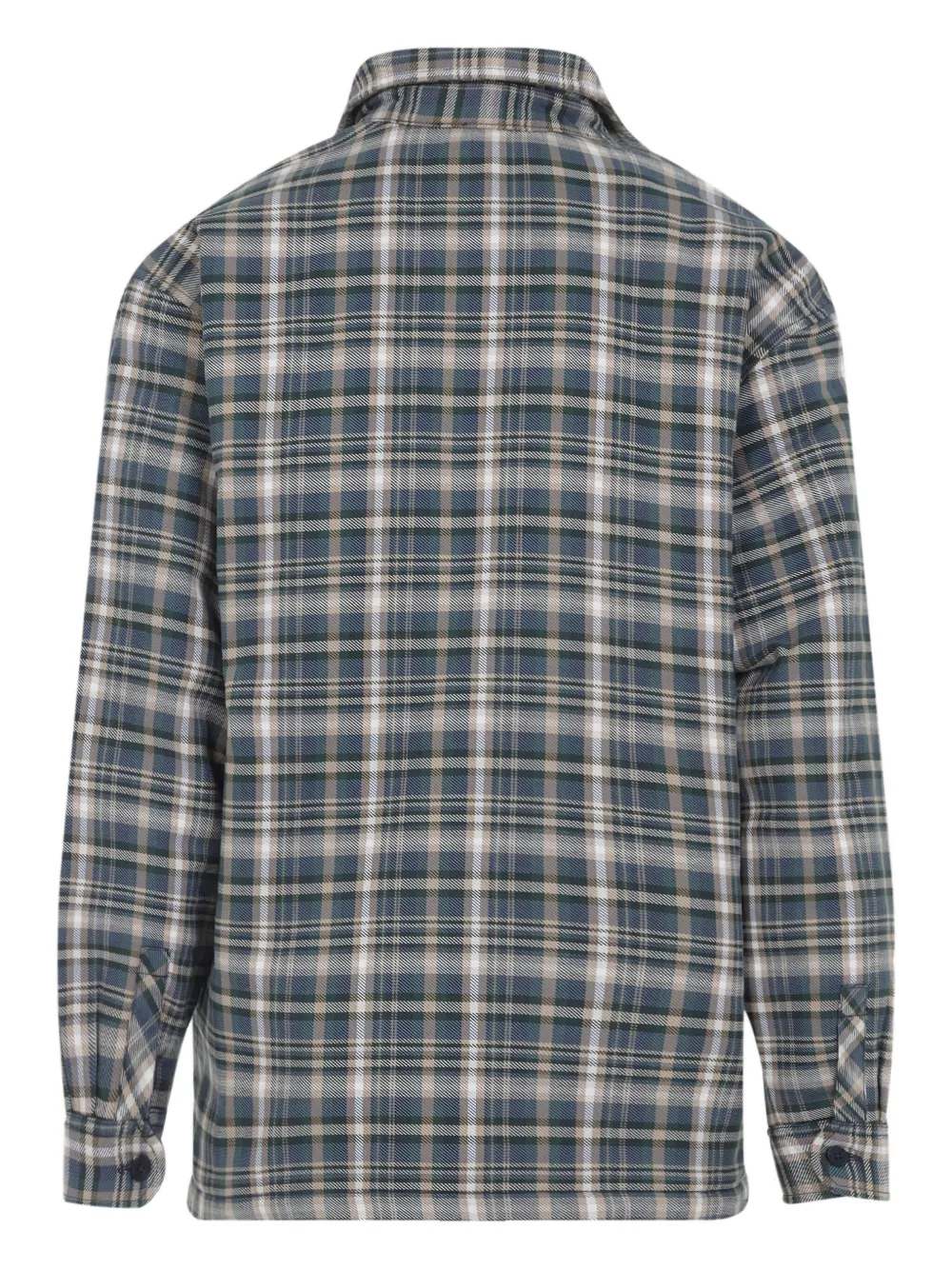 Carhartt WIP checked pocketed shirt - Blauw