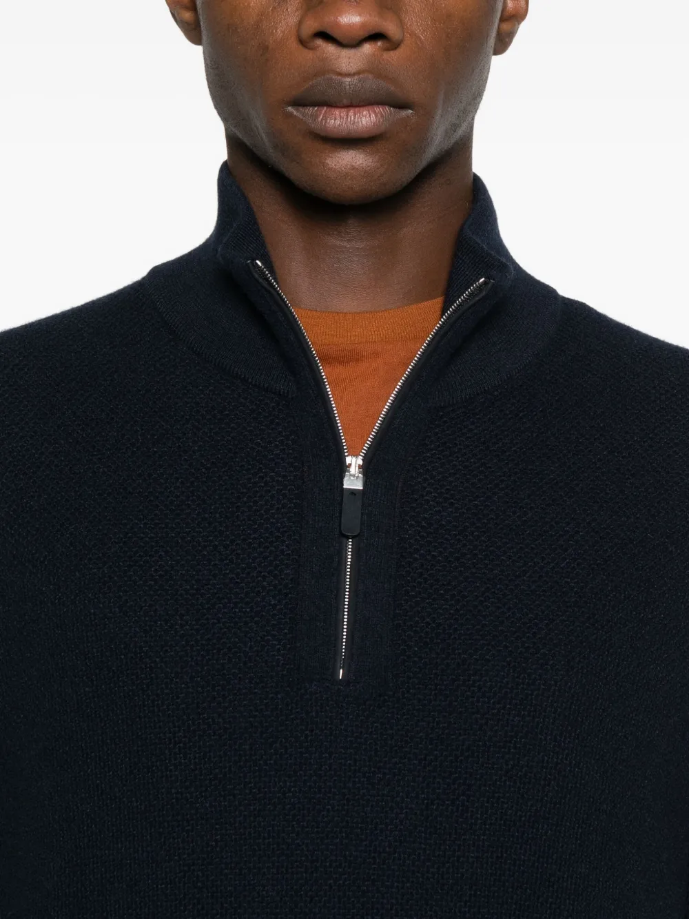 Ermenegildo Zegna　Half zip Ds Knit 31607925_62306945_1000.jpg
