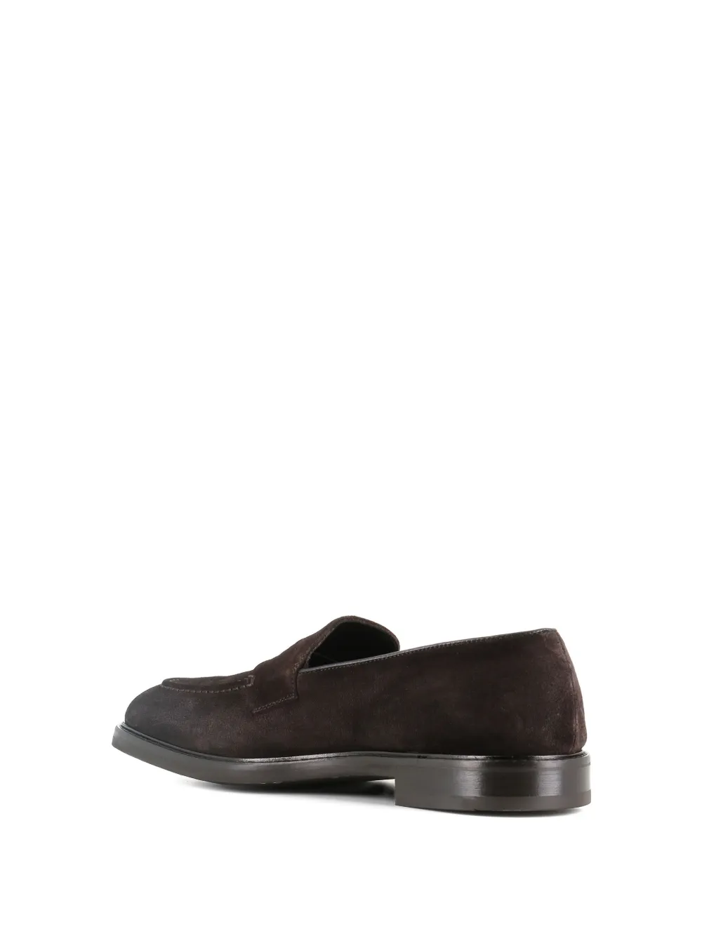 Alexander Hotto penny suede loafers Brown