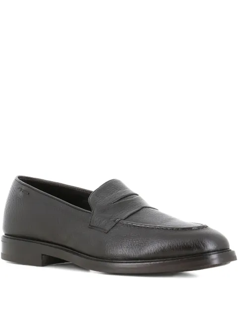Alexander Hotto pebble-leather penny loafers