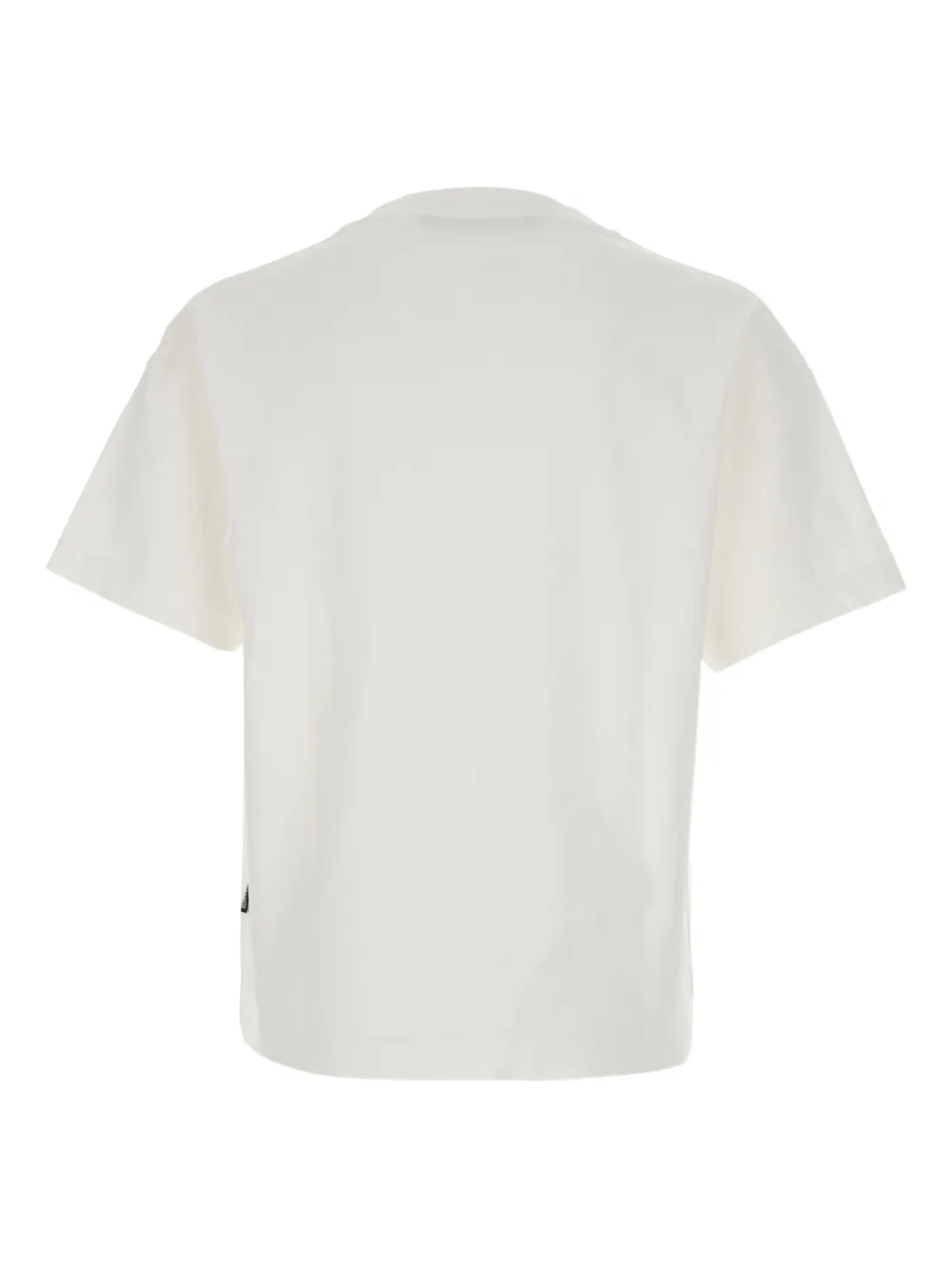Palm Angels neck-logo T-shirt - Wit
