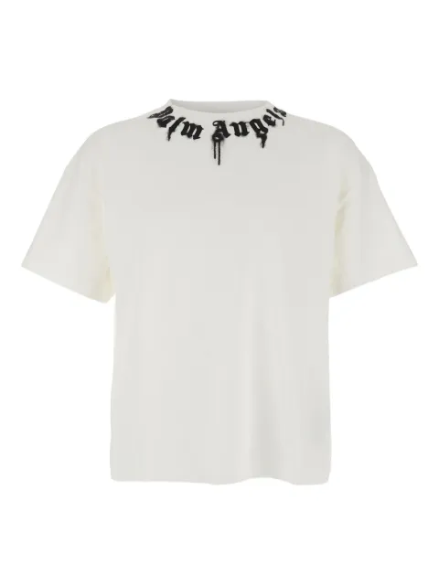 Palm Angels neck-logo T-shirt