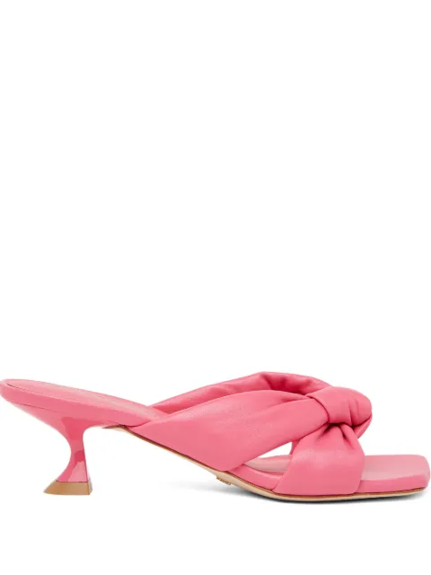 Stuart Weitzman 50mm Playa knotted sandals