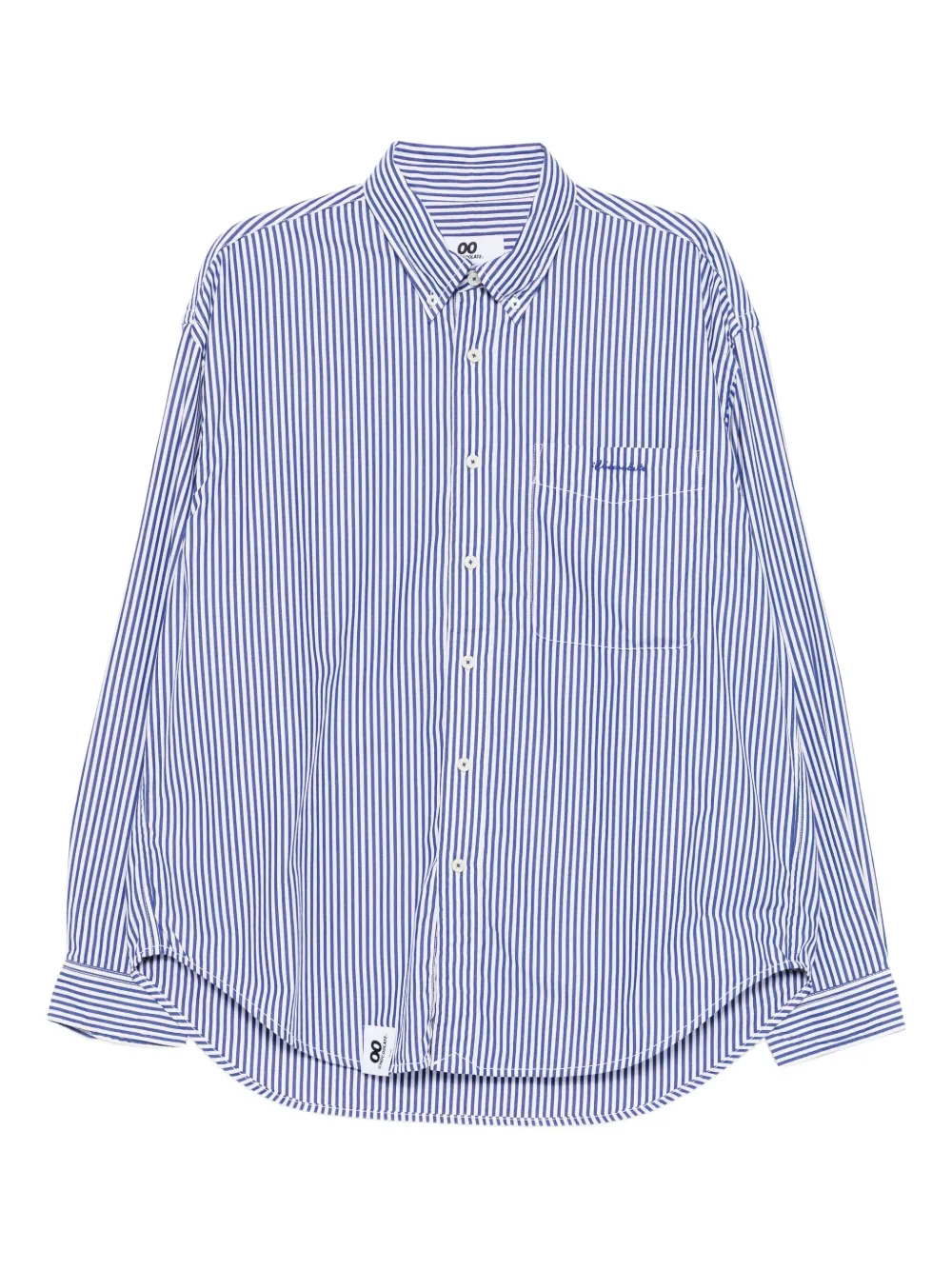 CHOCOOLATE striped shirt | Blue | Image 1