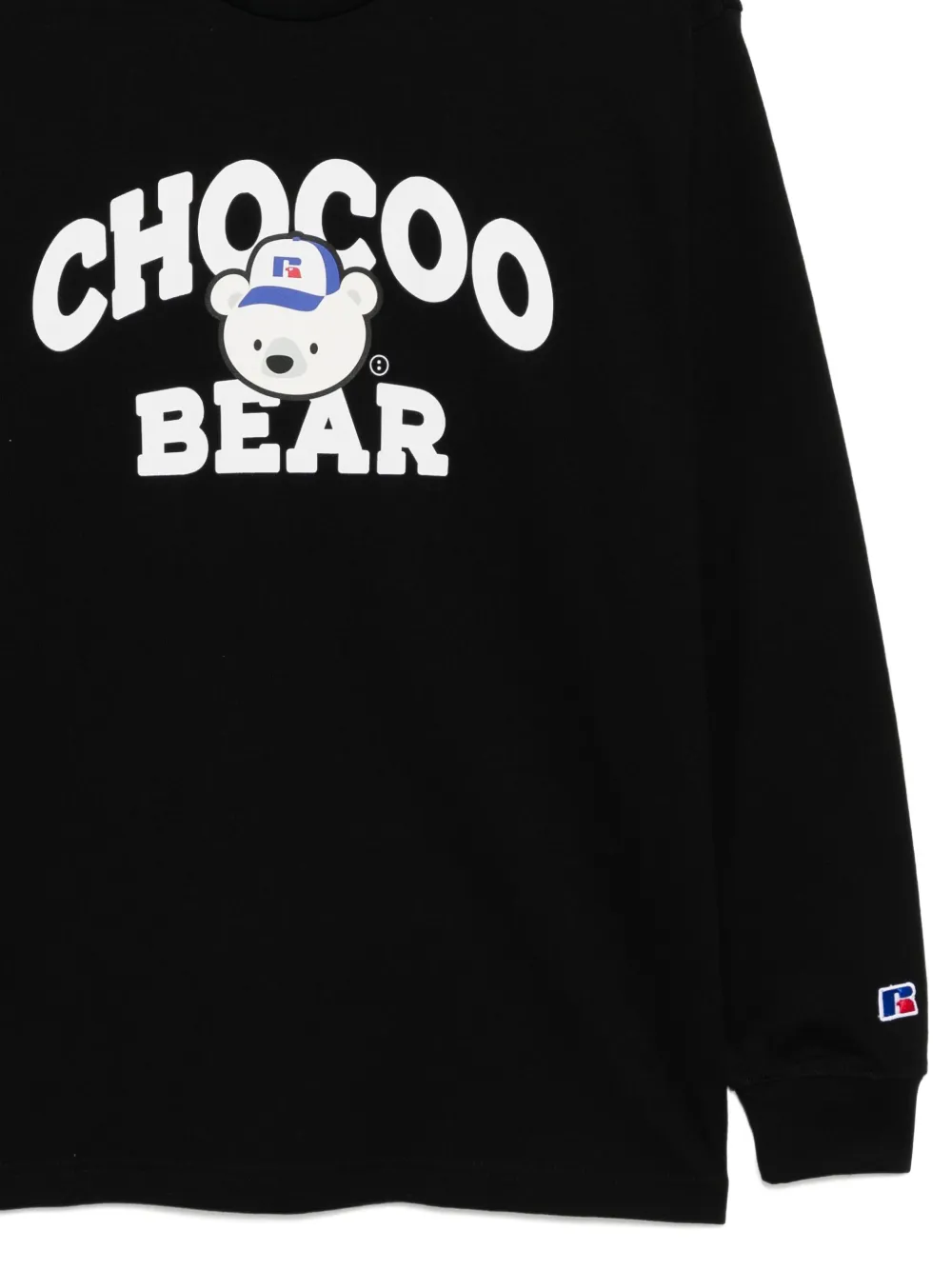 Chocoolate Long-sleeve T-shirt In Black