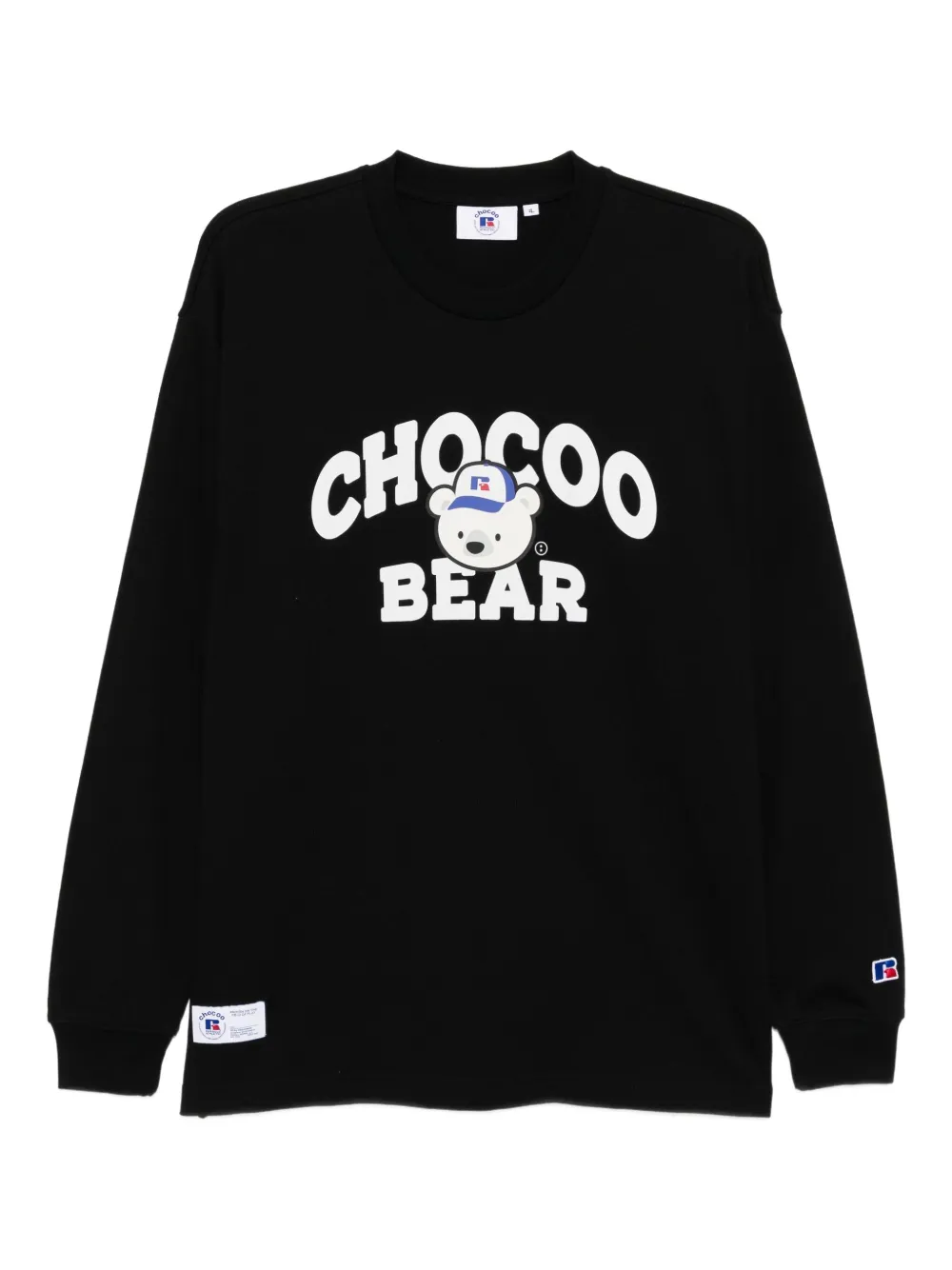 CHOCOOLATE long-sleeve T-shirt | Black | Image 1