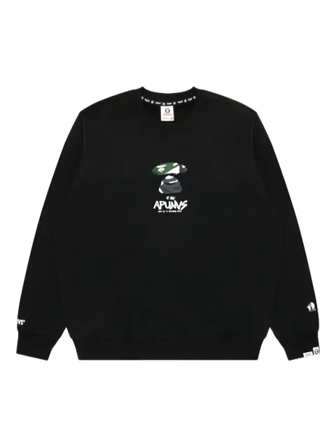 AAPE BY *A BATHING APE® sudadera con estampado Ape Head