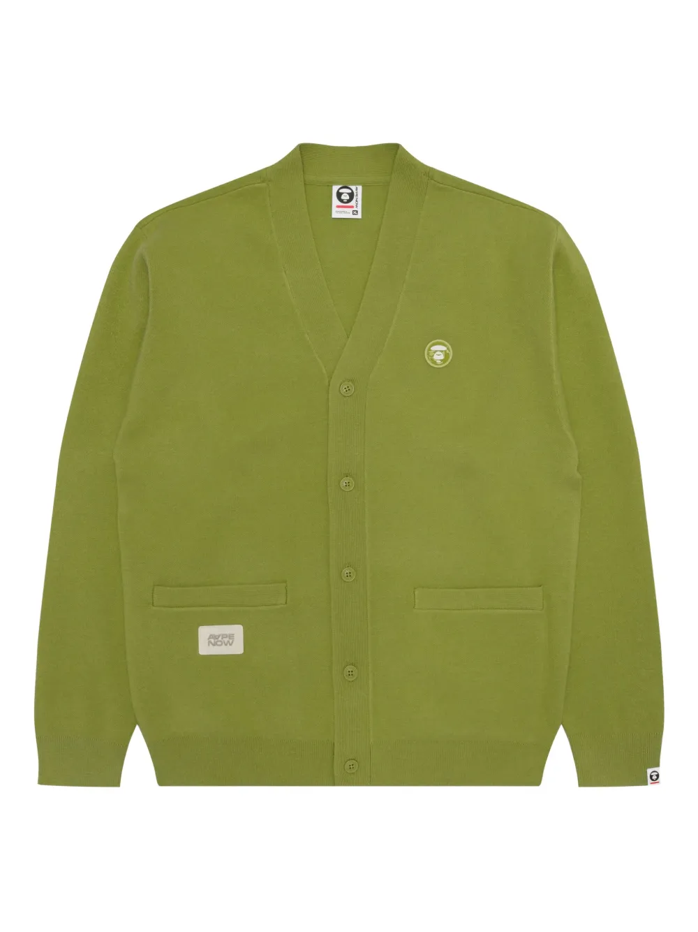 AAPE BY *A BATHING APE Head vest met opgestikte zak Groen