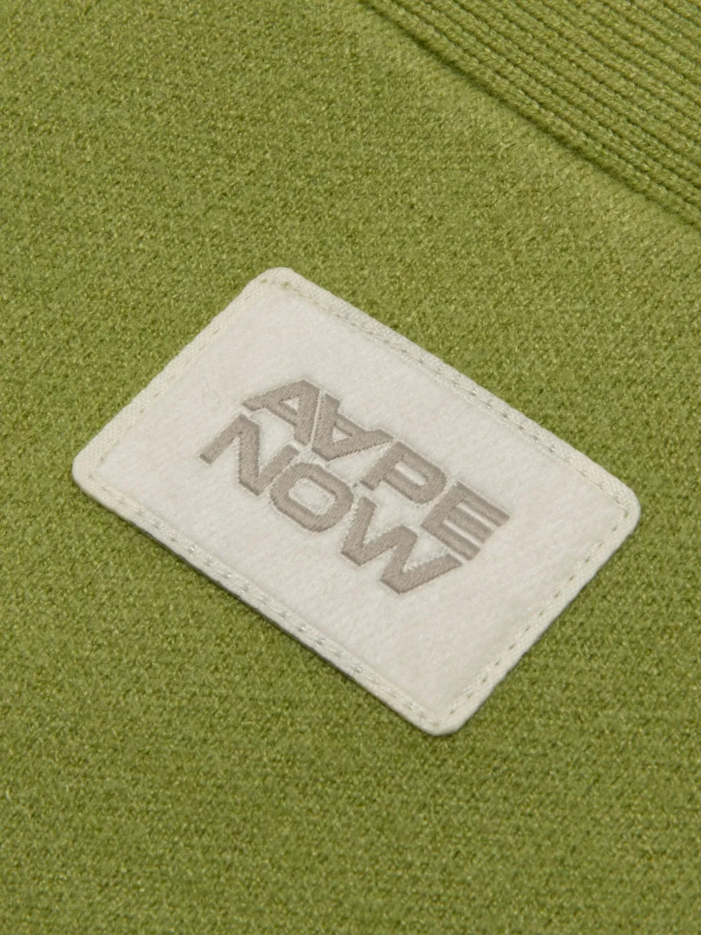 AAPE BY *A BATHING APE Head vest met opgestikte zak Groen