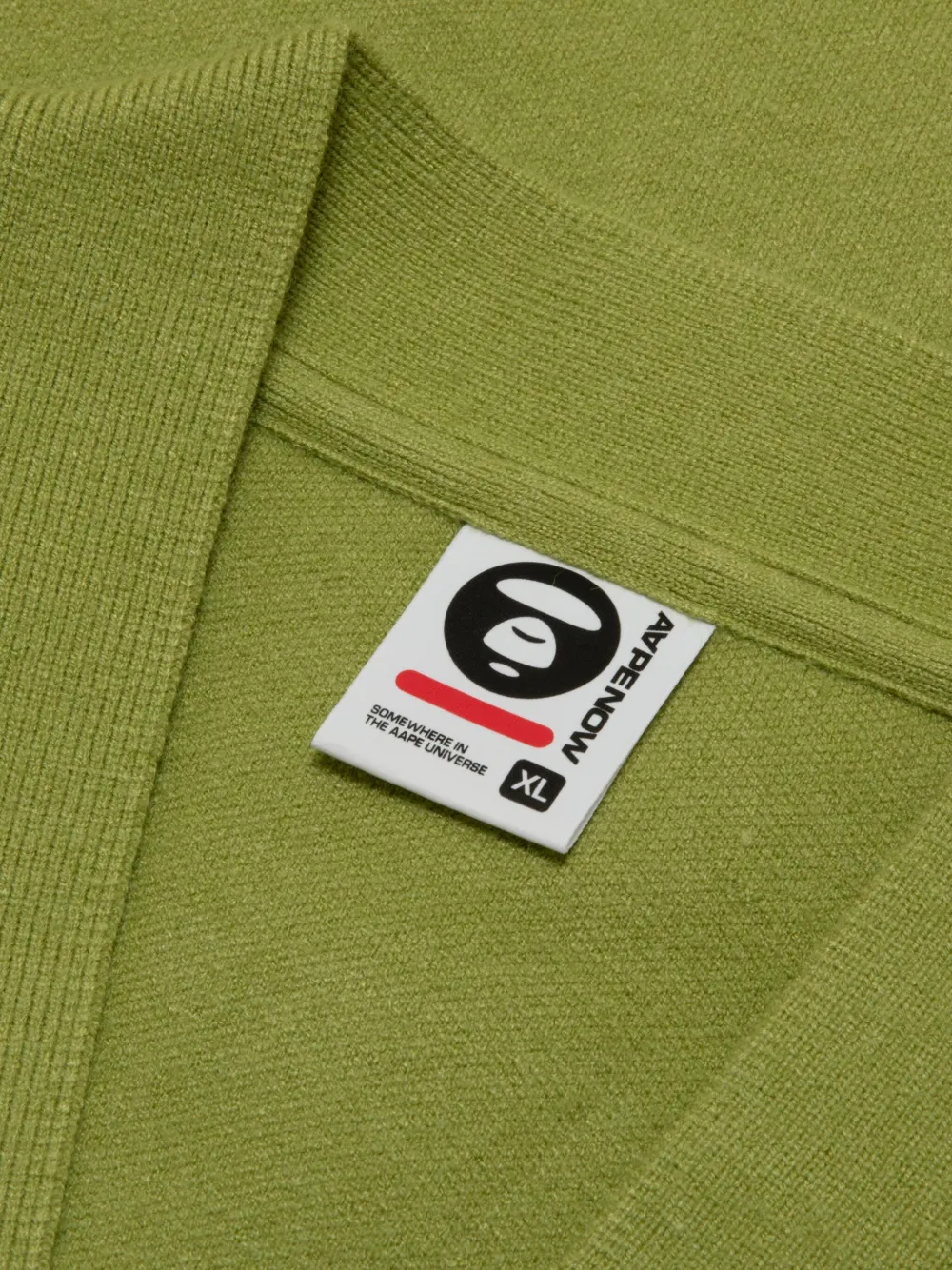 AAPE BY *A BATHING APE Head vest met opgestikte zak Groen