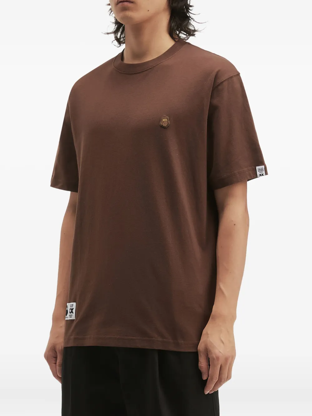 Fingercroxx Cotton T-shirt In Brown