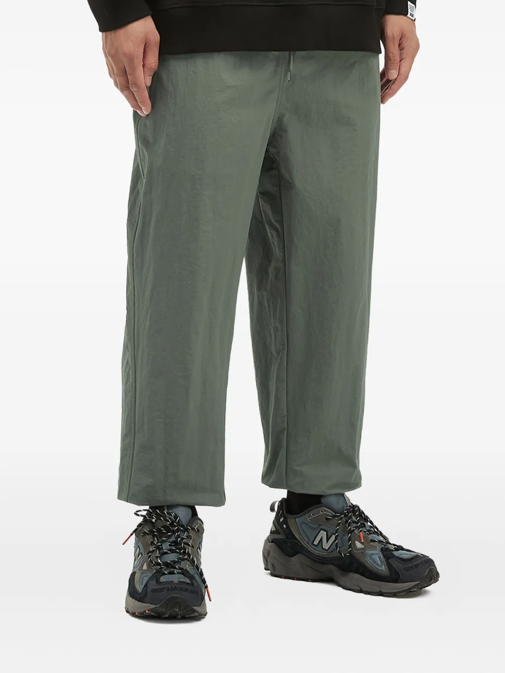 FINGERCROXX Broek met elastische cuffs - Groen