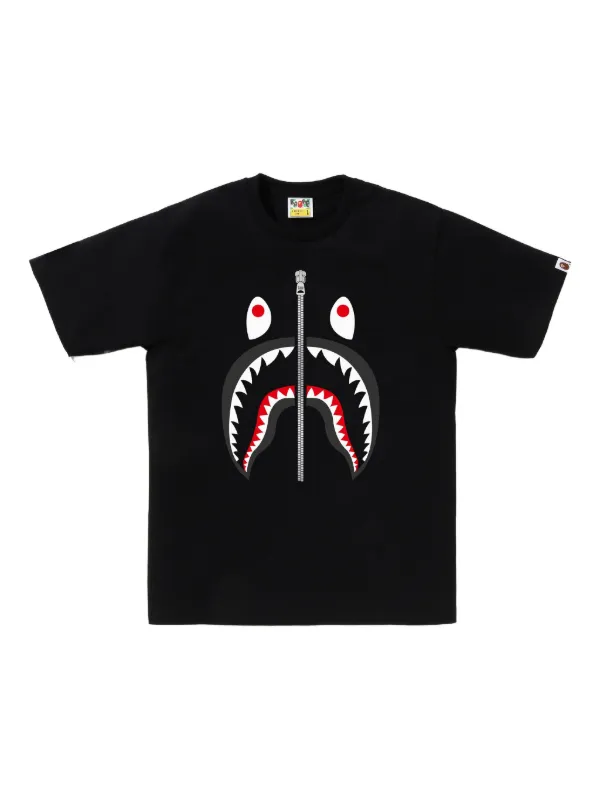 A BATHING APE® Shark Tシャツ | ブラック | FARFETCH JP