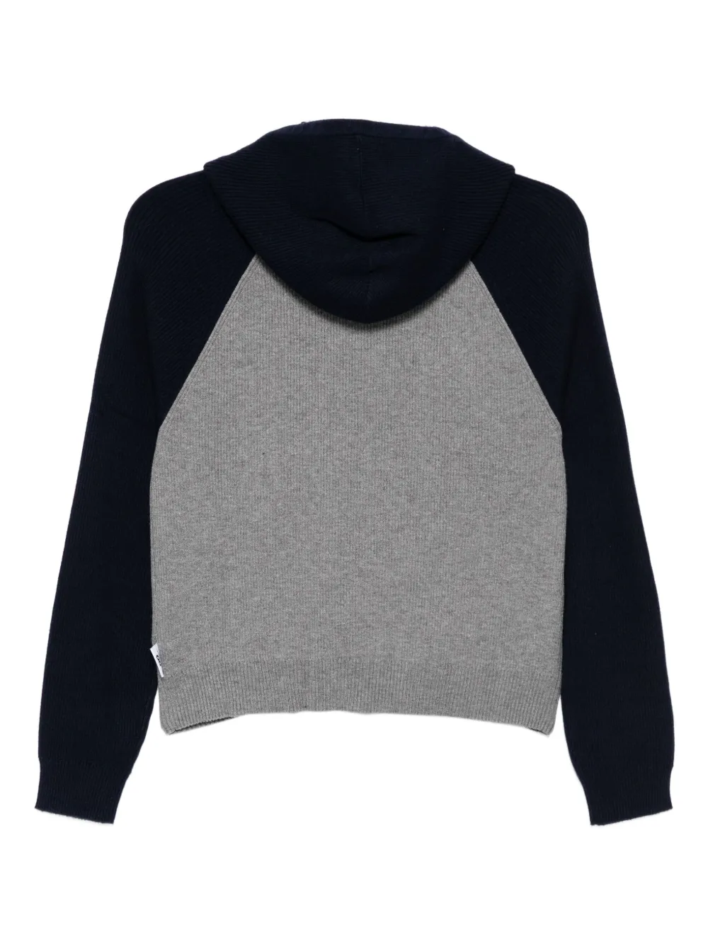CHOCOOLATE embroidered-slogan hooded cardigan | Cardigans | Image 2