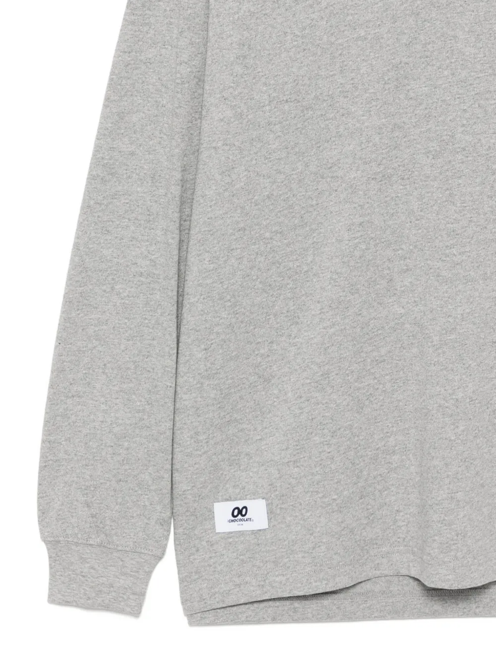 Chocoolate Cotton T-shirt In Gray