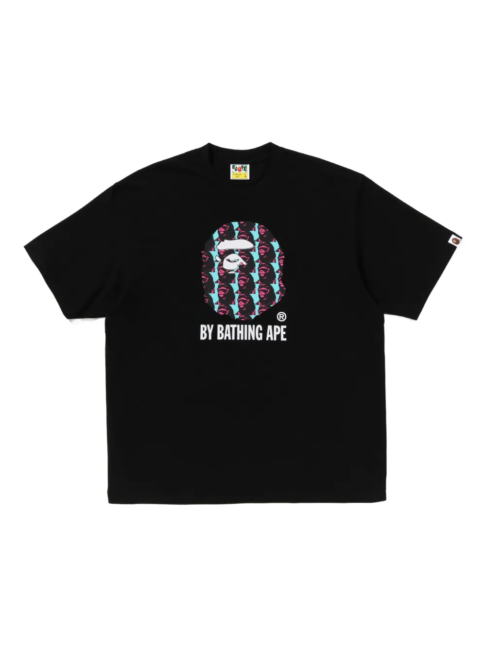 A BATHING APE Katoenen T-shirt Zwart