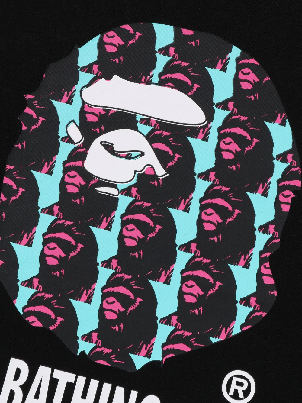 A BATHING APE Katoenen T-shirt - Zwart