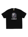 A BATHING APE® Ape Head-print cotton T-shirt - Black