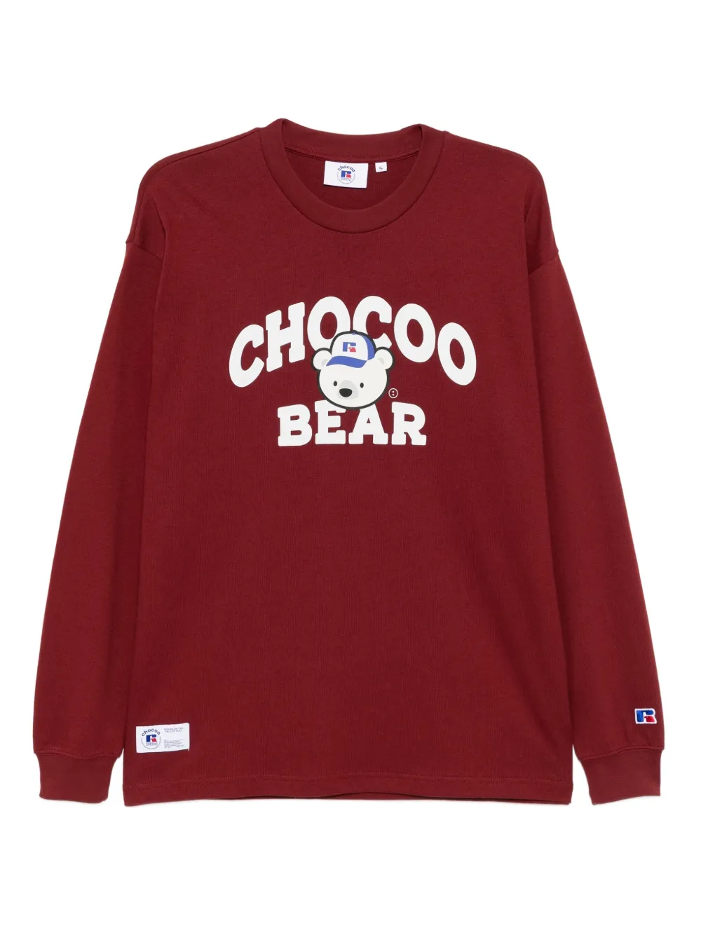 CHOCOOLATE playera manga larga | rojo | Image 1