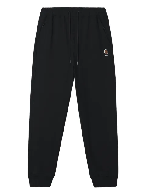 FINGERCROXX logo-patch cuffed joggers