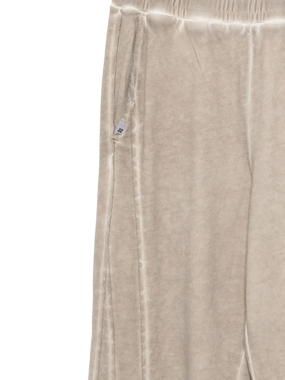 Izzue Faded-effect Track Pants In Brown
