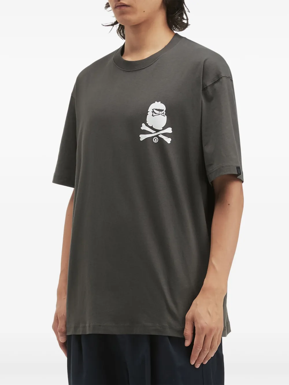 FINGERCROXX skull-print T-shirt | Black | Image 1