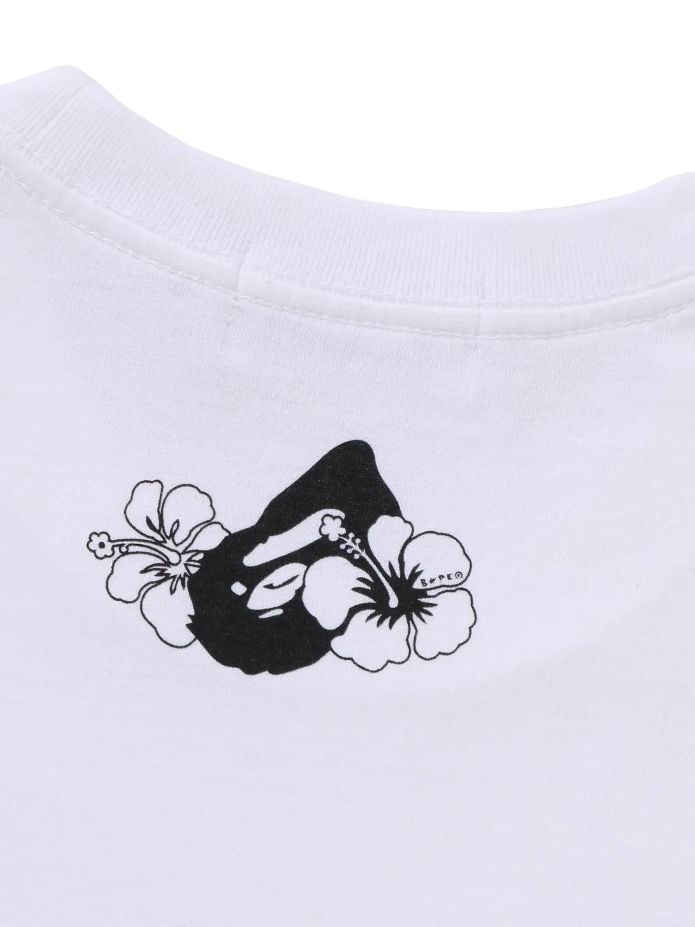 A BATHING APE ABC Resort T-shirt Wit