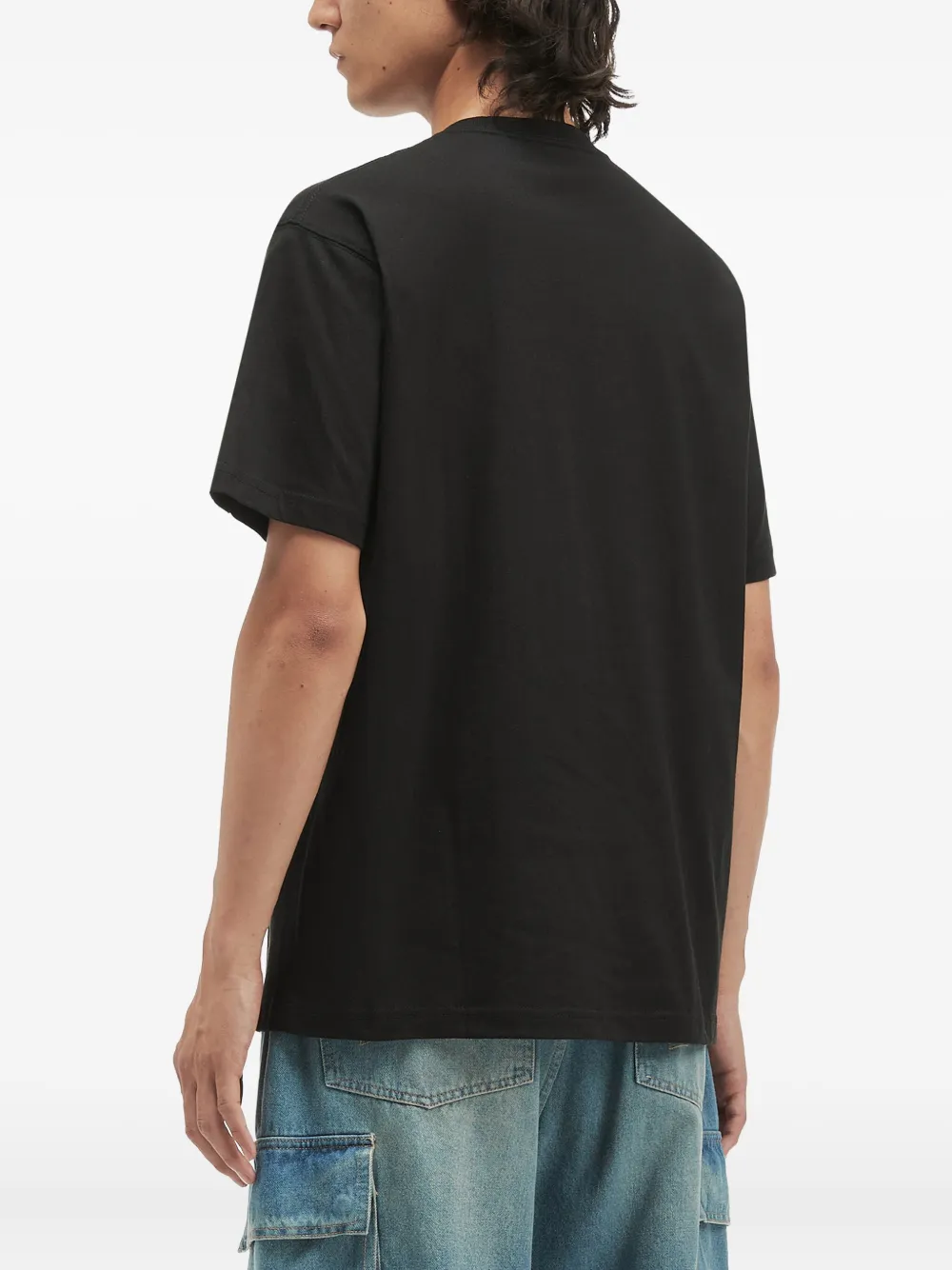 Fingercroxx Graphic-print T-shirt In Black