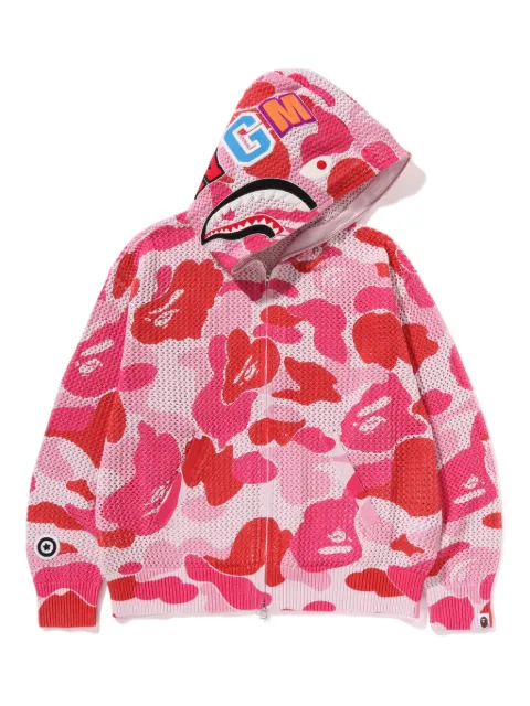 A BATHING APE® camouflage-pattern hoodie