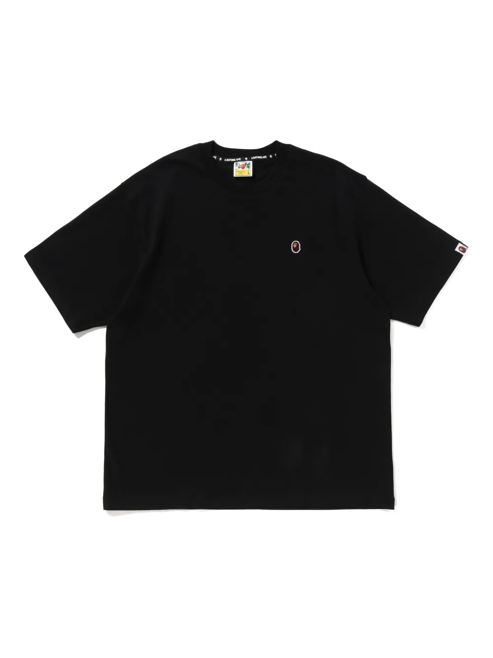 A BATHING APE Head T-shirt Zwart