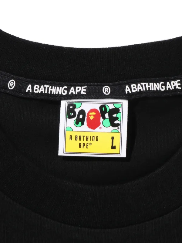 A BATHING APE® Ape Head Tシャツ | ブラック | FARFETCH JP