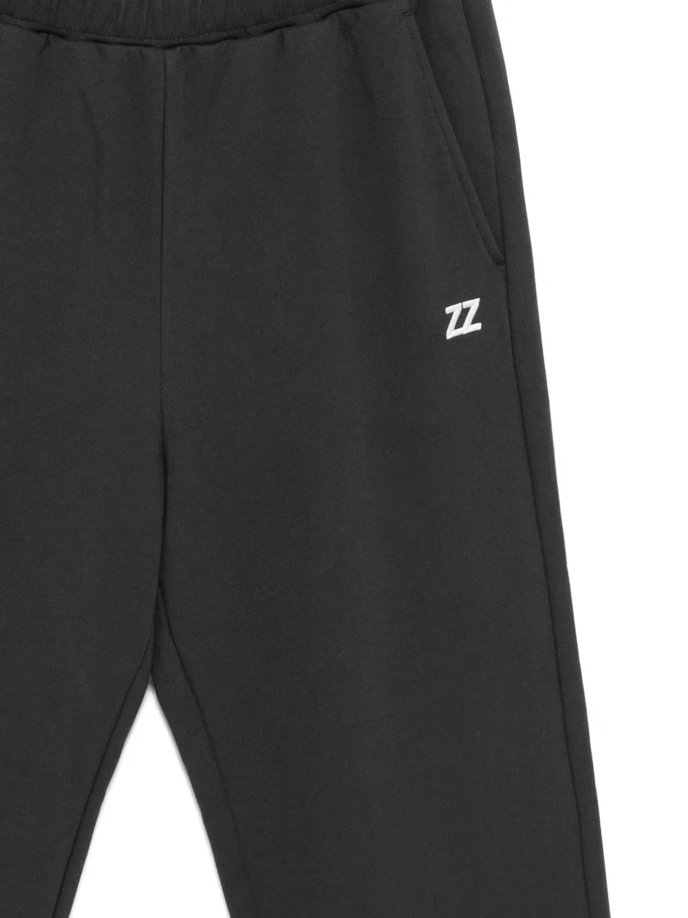 Izzue Cotton Track Pants In Gray