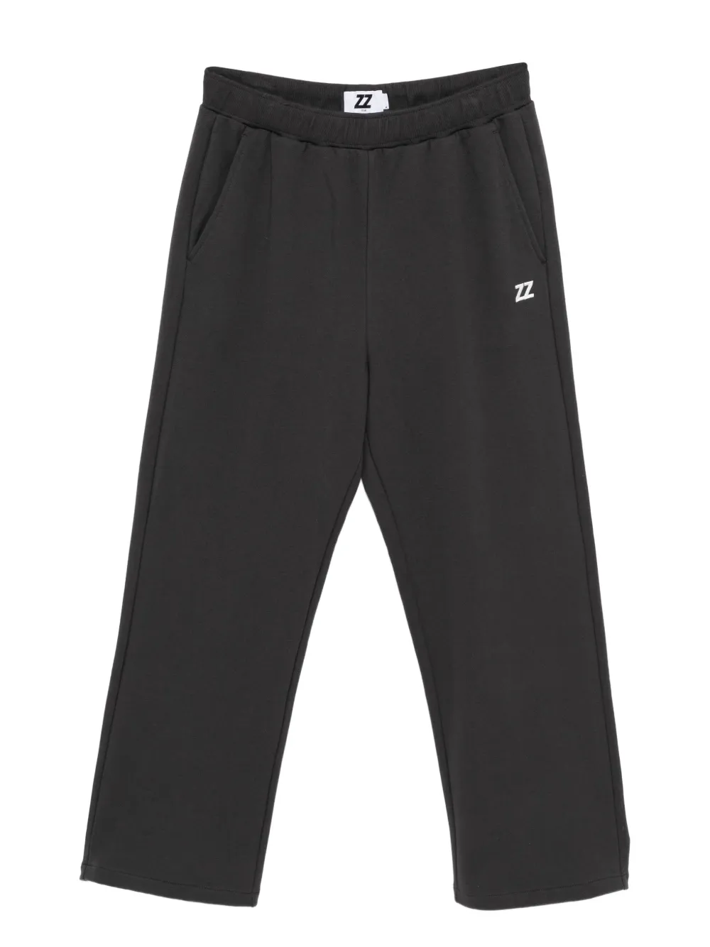 Izzue Cotton Track Pants In Gray