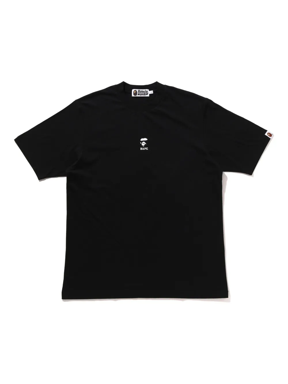 A BATHING APE Face T-shirt Zwart