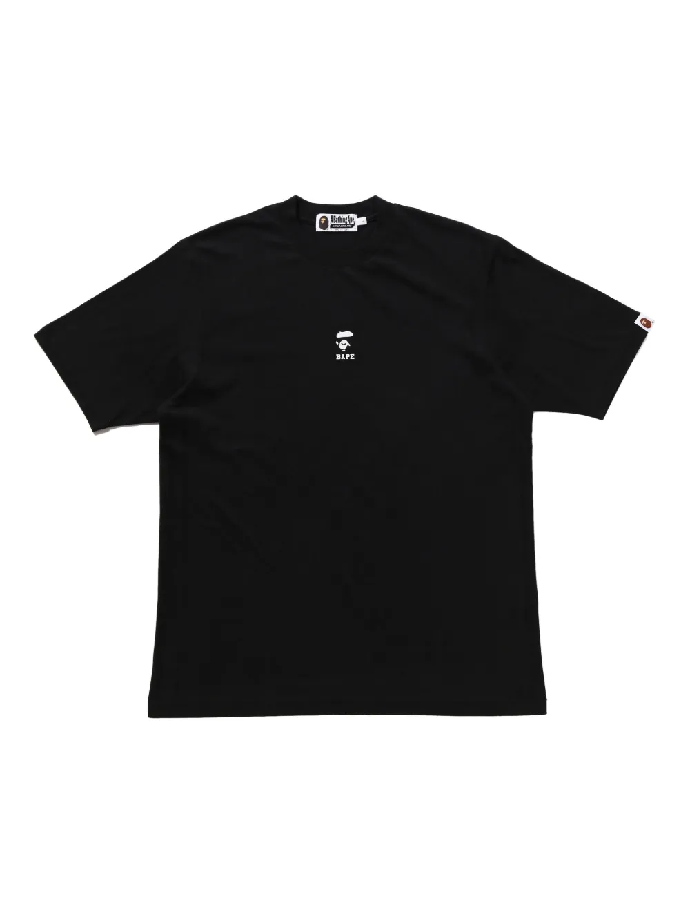 A BATHING APE® Ape Face T-shirt | Black | Image 1