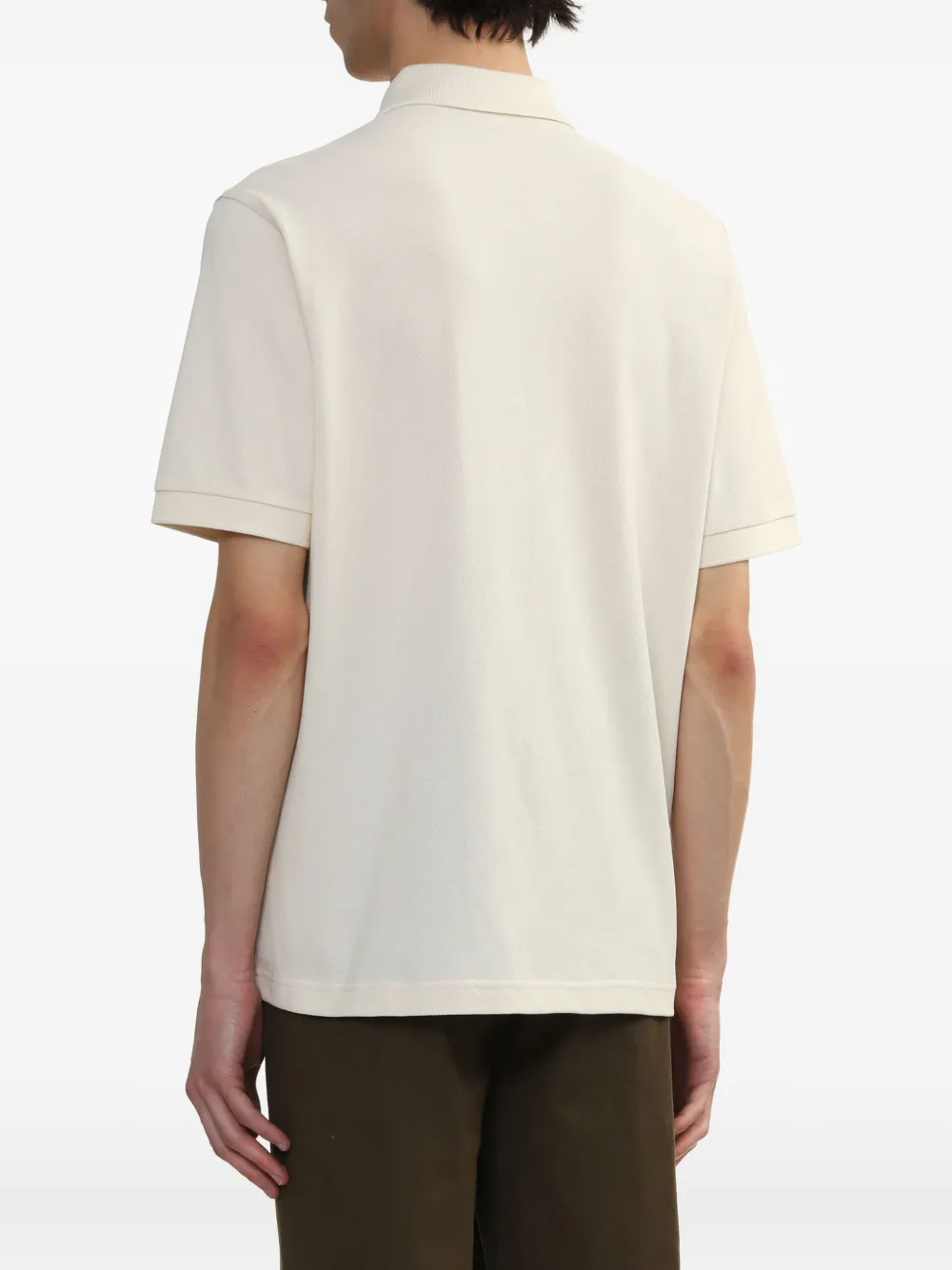 Fred Perry Overhemd met korte mouwen en badstof vlak Grijs