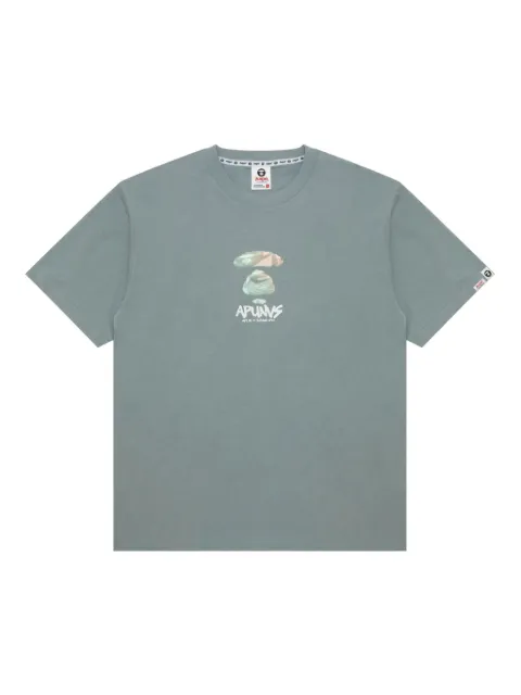 AAPE BY *A BATHING APE® Aape head-graphic cotton T-shirt