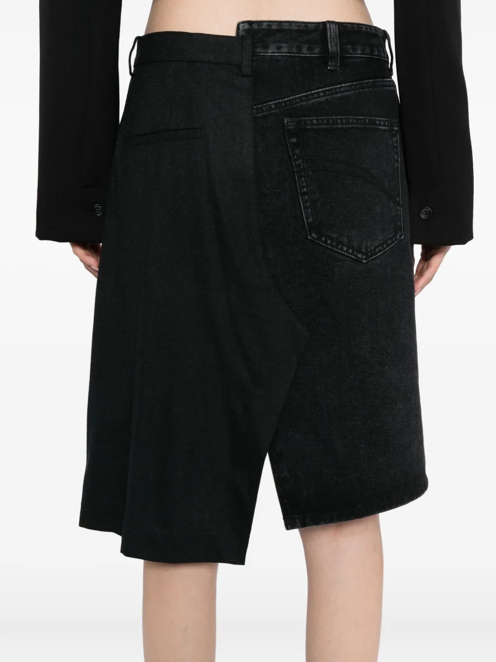 Jnby Irregular Skirt In Gray