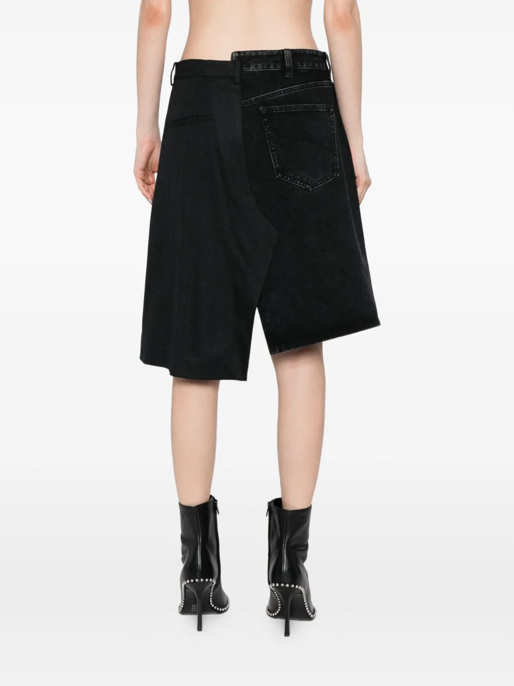 Jnby Irregular Skirt In Gray