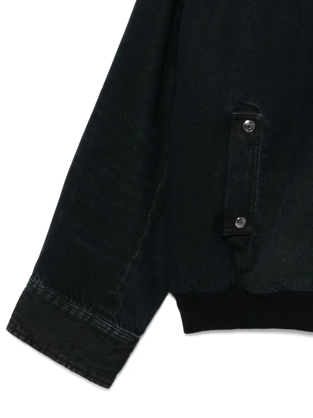 Jnby Tangent Cropped Down Jacket In Black