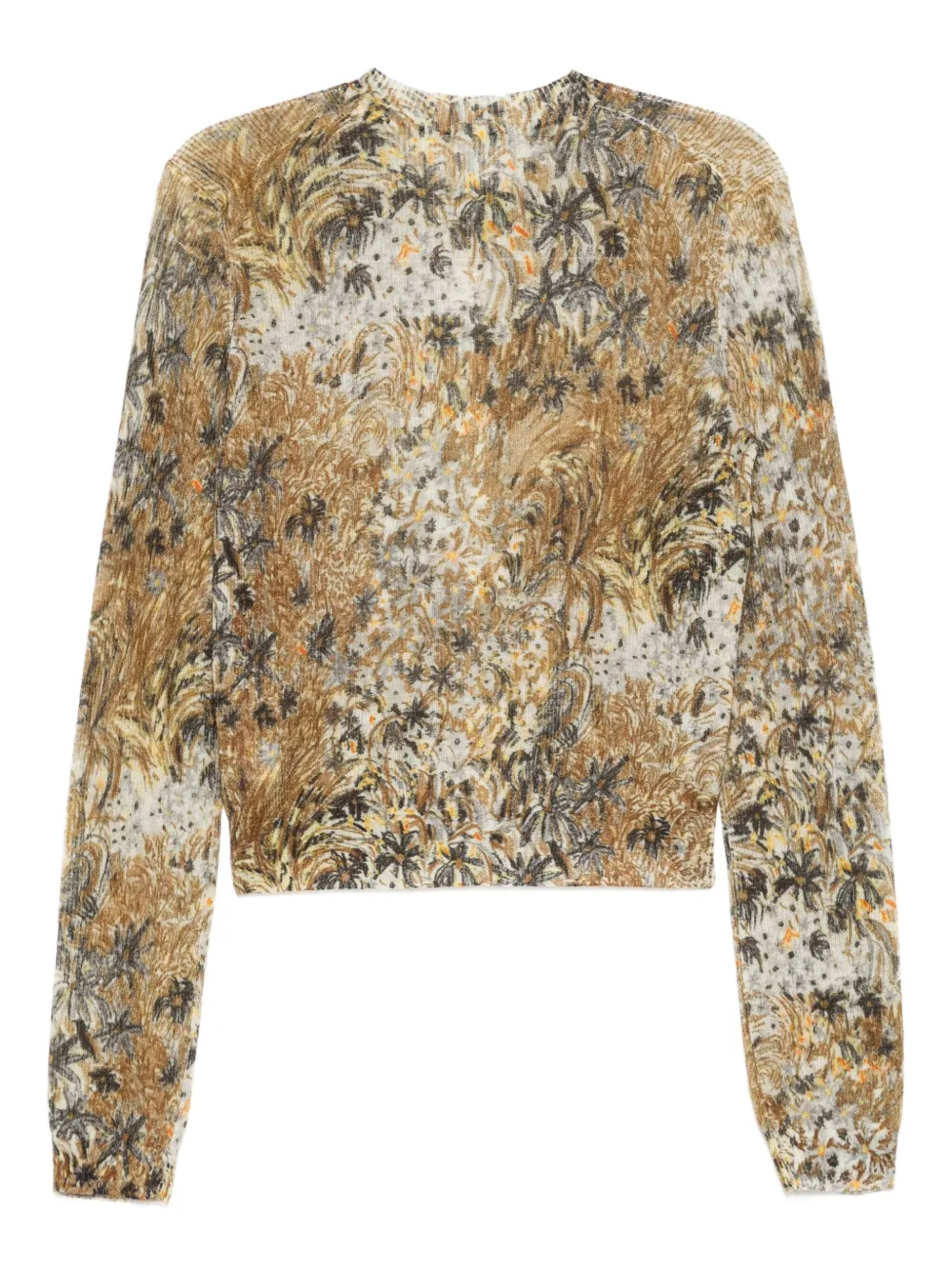 Jnby Graphic Elements Cardigan In Multi