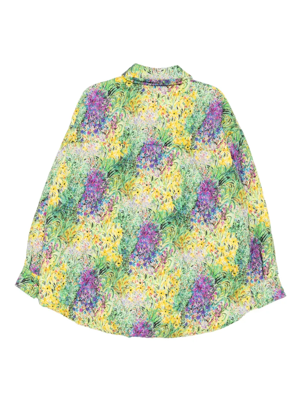 JNBY Jas met bloemenprint - Groen