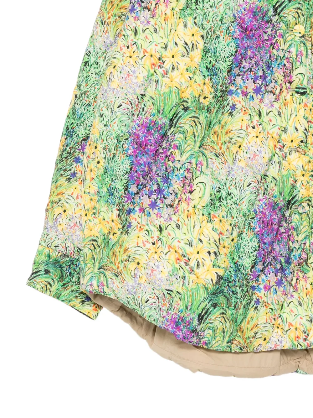 JNBY Jas met bloemenprint Groen