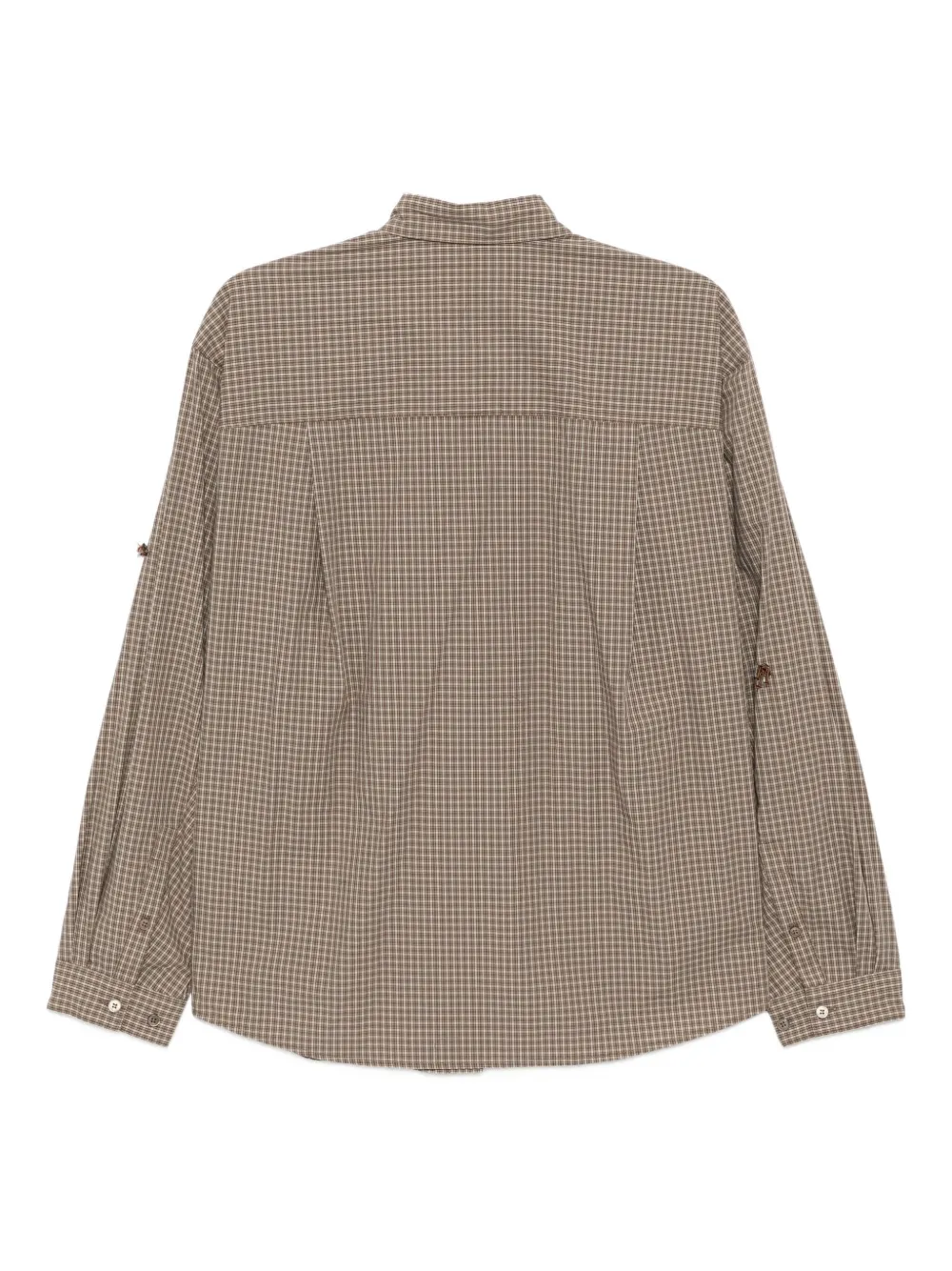 JNBY Blouse met kralen en bloemen - Bruin