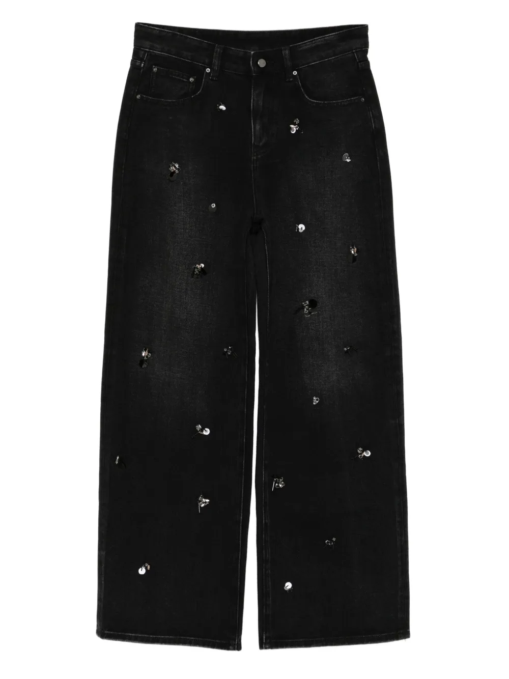 JNBY rolled-edge jeans | Blue | Image 1