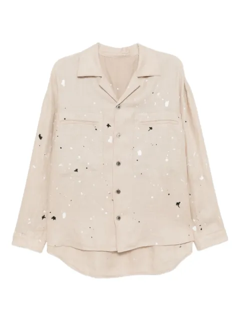 CROQUIS ink-effect shirt