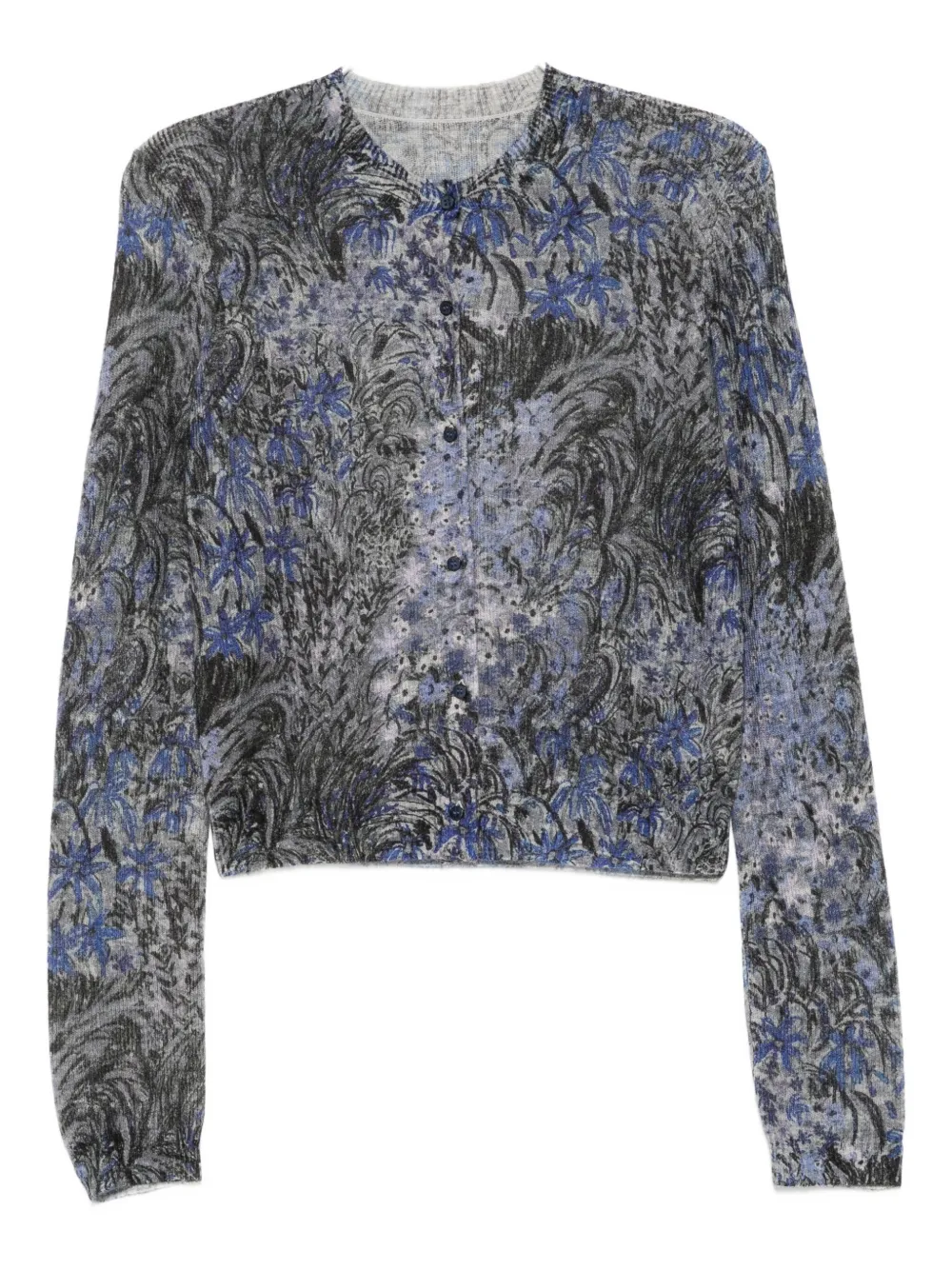 JNBY Cardigan a fiori - Grigio