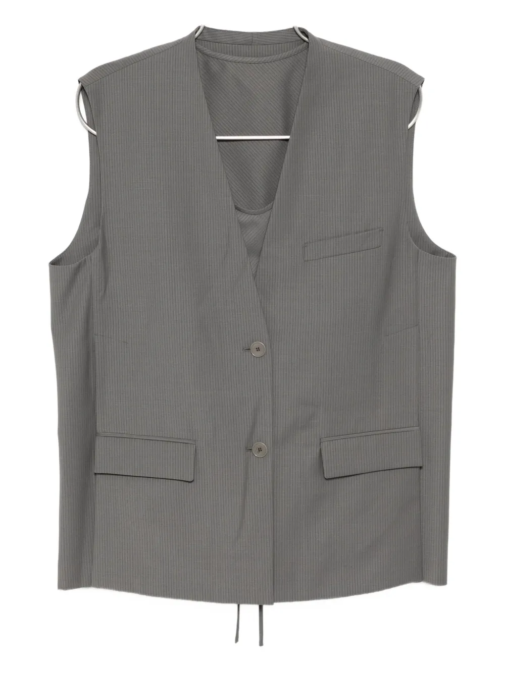 LESS Set top e blazer - Grigio