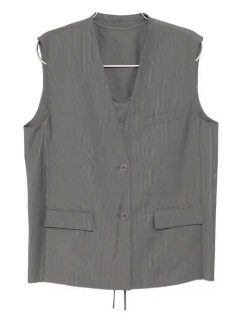 LESS blazer vest set